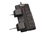 Tripp Lite 8 Outlet Home/Office, 8' Cord, 1440 Joules (TLP808B)