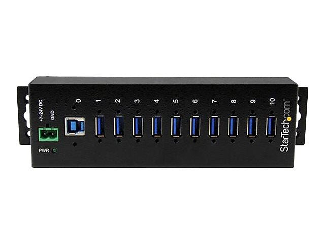 StarTech Type-A USB/Type-B USB Female/Female Hub, Black (ST1030USBM)