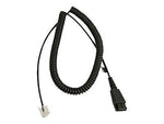 Jabra 8800-01-89 2m RJ-9/Quick Disconnect Data Transfer Cable, Black