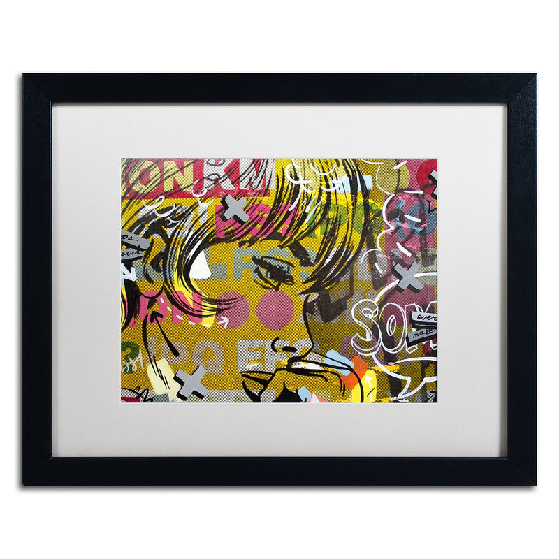Trademark Fine Art ''Every Sometimes'' by Dan Monteavaro 16" x 20" White Matted Black Frame (ALI0953-B1620MF)