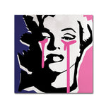 Trademark Fine Art ''Marilyn Monroe III'' by Mark Ashkenazi 18" x 18" Canvas Art (ALI1009-C1818GG)