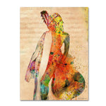 Trademark Fine Art ''Gracias a la Vida Que Me Ha Dado Tanto'' by Mark Ashkenazi 35" x 47" Canvas Art (ALI1016-C3547GG)