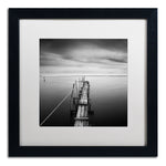 Trademark Fine Art ''Direction'' by Moises Levy 16" x 16" White Matted Black Frame (ALI1058-B1616MF)