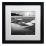 Trademark Fine Art ''Path'' by Moises Levy 16" x 16" White Matted Black Frame (ALI1059-B1616MF)