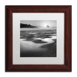 Trademark Fine Art ''Path'' by Moises Levy 11" x 11" White Matted Wood Frame (ALI1059-W1111MF)