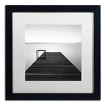 Trademark Fine Art ''Cube'' by Moises Levy 16" x 16" White Matted Black Frame (ALI1061-B1616MF)