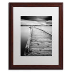 Trademark Fine Art ''Motchia'' by Moises Levy 16" x 20" White Matted Wood Frame (ALI1062-W1620MF)