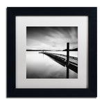 Trademark Fine Art ''Stand By'' by Moises Levy 11" x 11" White Matted Black Frame (ALI1063-B1111MF)