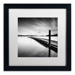 Trademark Fine Art ''Stand By'' by Moises Levy 16" x 16" White Matted Black Frame (ALI1063-B1616MF)