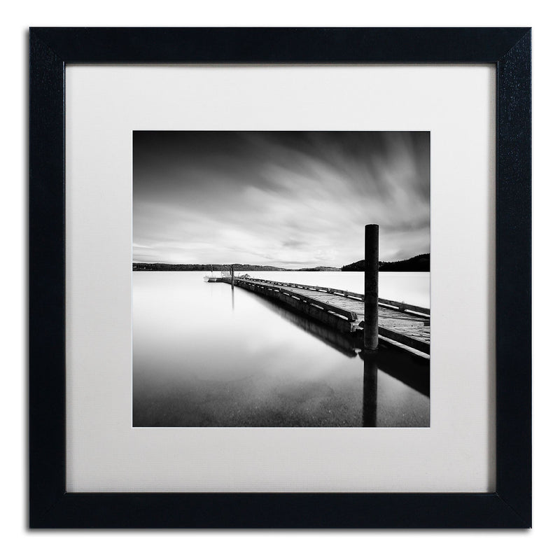Trademark Fine Art ''Stand By'' by Moises Levy 16" x 16" White Matted Black Frame (ALI1063-B1616MF)