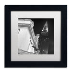 Trademark Fine Art ''New York 003'' by Moises Levy 11" x 11" White Matted Black Frame (ALI1071-B1111MF)