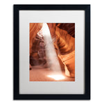 Trademark Fine Art ''Illumination I'' by Moises Levy 16" x 20" White Matted Black Frame (ALI1078-B1620MF)