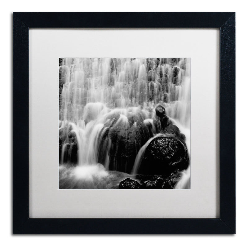 Trademark Fine Art ''Velo de Novia'' by Moises Levy 16" x 16" White Matted Black Frame (ALI1084-B1616MF)