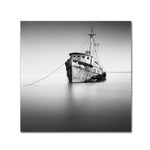 Trademark Fine Art ''Barco Hundido'' by Moises Levy 18" x 18" Canvas Art (ALI1109-C1818GG)