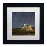 Trademark Fine Art ''Point Reyes I'' by Moises Levy 11" x 11" White Matted Black Frame (ALI1114-B1111MF)