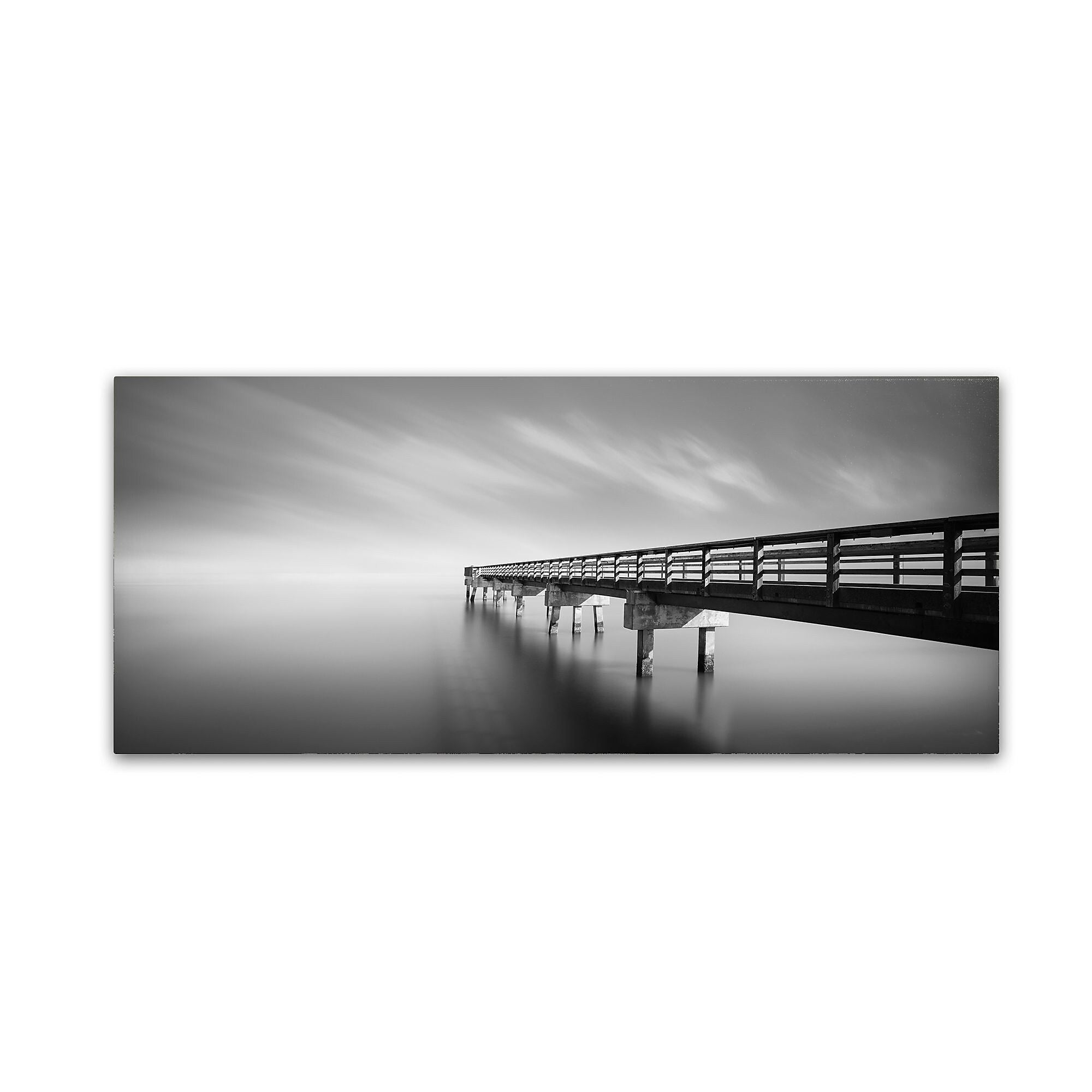 Trademark Fine Art ''Infinity Panoramic'' by Moises Levy 10" x 24" Canvas Art (ALI1117-C1024GG)