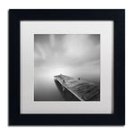 Trademark Fine Art ''Destiny IVb'' by Moises Levy 11" x 11" White Matted Black Frame (ALI1121-B1111MF)