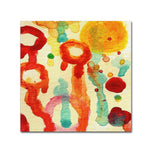 Trademark Fine Art ''Circle Encounters 7'' by Amy Vangsgard  18" x 18" Canvas Art (AV0097-C1818GG)