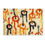 Trademark Fine Art ''Circle Encounters 10'' by Amy Vangsgard  22" x 32" Canvas Art (AV0100-C2232GG)
