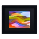 Trademark Fine Art ''Dappled Light 9'' by Amy Vangsgard  11" x 14" Black Matted Black Frame (AV0108-B1114BMF)