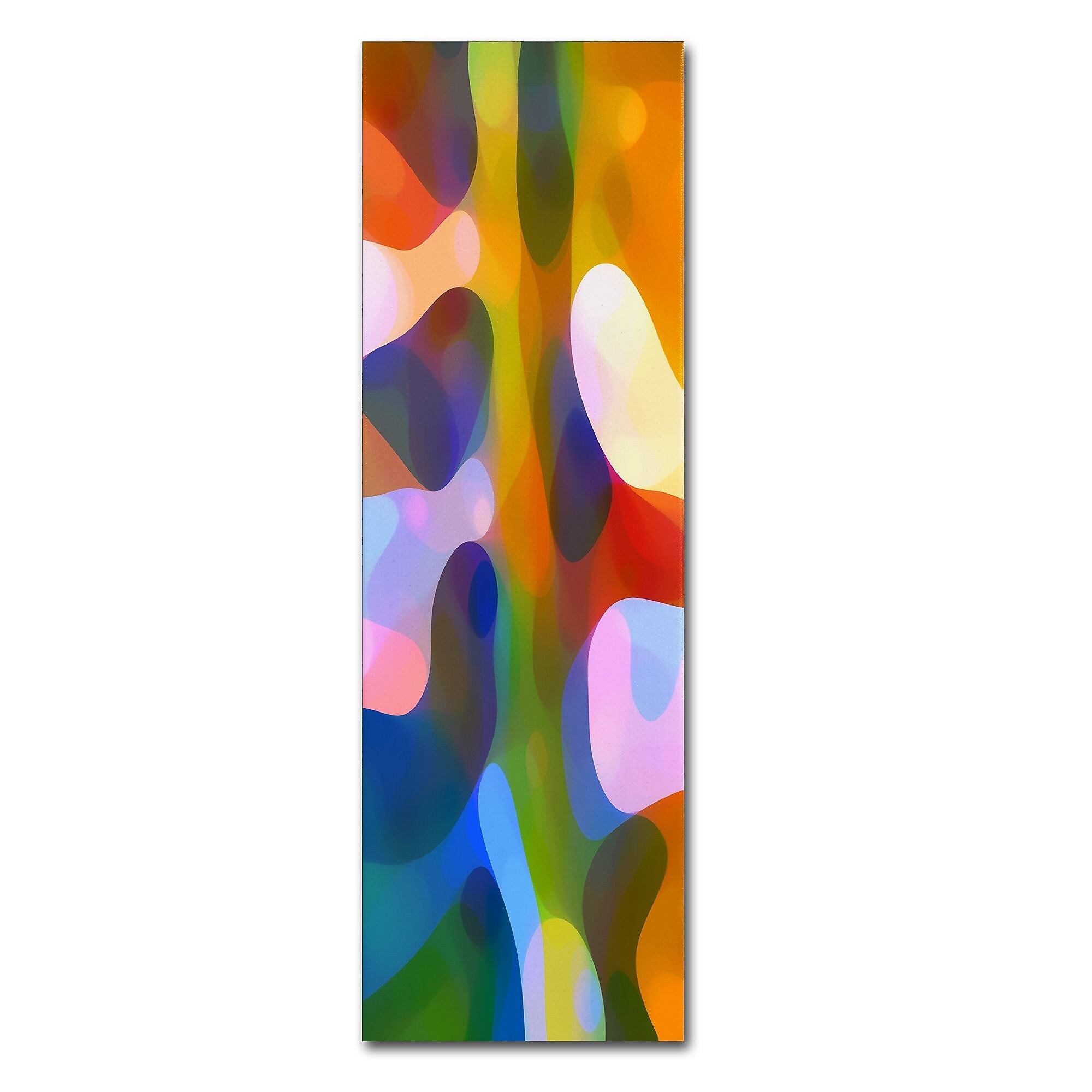 Trademark Fine Art ''Dappled Light Panoramic Vertical 2'' by Amy Vangsgard  6" x 19" Canvas Art (AV0115-C619GG)