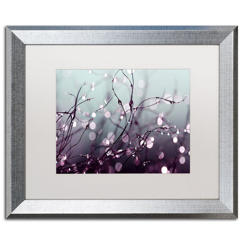 Trademark Fine Art ''Somewhere Over the Rainbow'' by Beata Czyzowska Young 16" x 20" Silver Frame (BC0017-S1620MF)