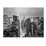 Trademark Fine Art ''New York Skyline 2'' by Preston 35" x 47" Canvas Art (EM0547-C3547GG)