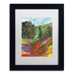 Trademark Fine Art ''Untouched Hillside'' by Manor Shadian 11" x 14" White Matted Black Frame (MA0610-B1114MF)