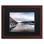Trademark Fine Art ''Hudson Valley'' by David Ayash 16" x 20" Black Matted Wood Frame (MA0637-W1620BMF)
