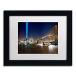 Trademark Fine Art ''Never Forget'' by David Ayash 11" x 14" White Matted Black Frame (MA0639-B1114MF)