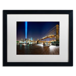 Trademark Fine Art ''Never Forget'' by David Ayash 16" x 20" White Matted Black Frame (MA0639-B1620MF)