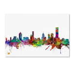 Trademark Fine Art ''Melbourne Skyline'' by Michael Tompsett 30" x 47" Canvas Art (MT0776-C3047GG)