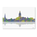Trademark Fine Art ''Annapolis Maryland Skyline'' by Marlene Watson 30" x 47" Canvas Art (MW0040-C3047GG)