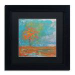 Trademark Fine Art ''Autumn'' by Nicole Dietz 11" x 11" Black Matted Black Frame (ND088-B1111BMF)