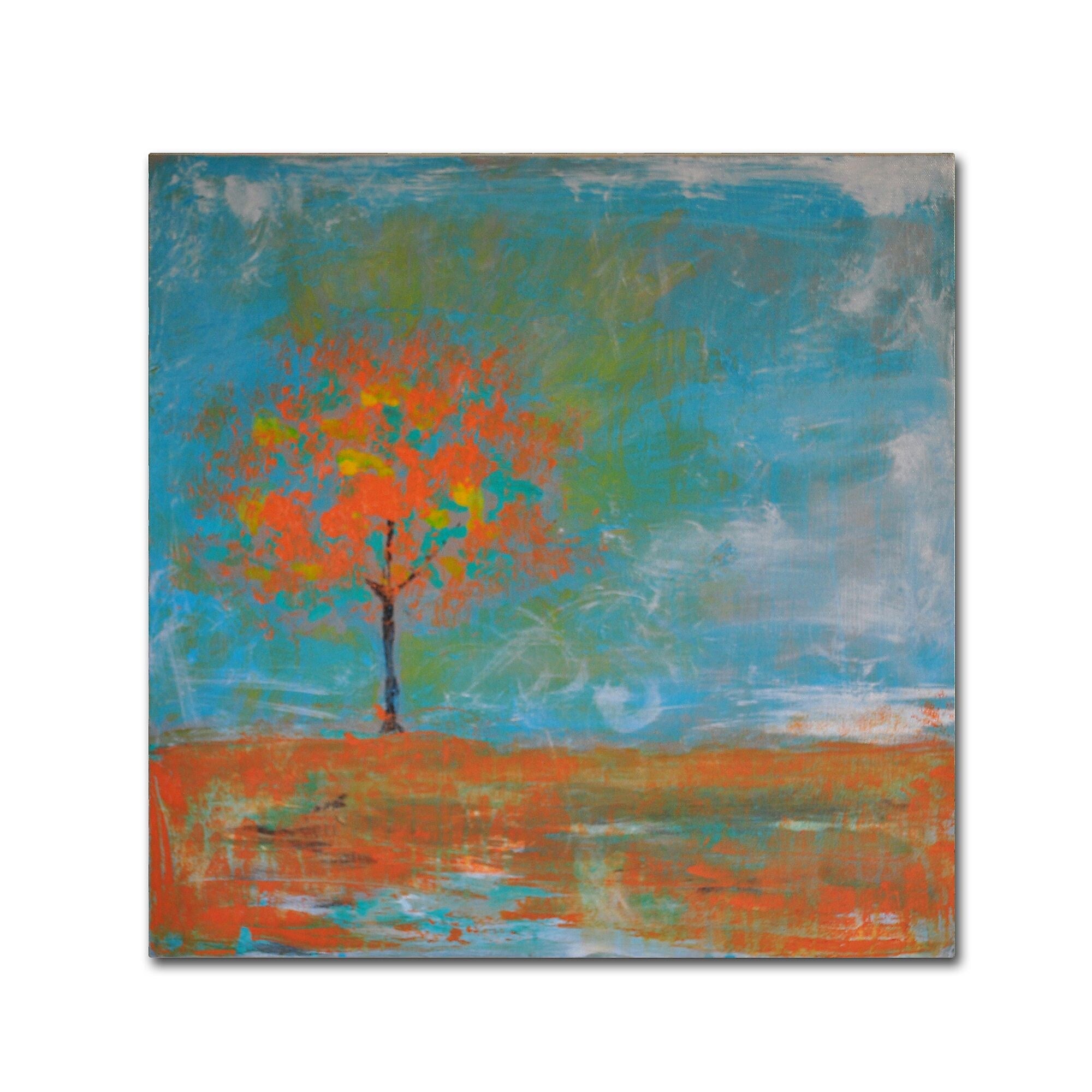 Trademark Fine Art ''Autumn'' by Nicole Dietz 18" x 18" Canvas Art (ND088-C1818GG)