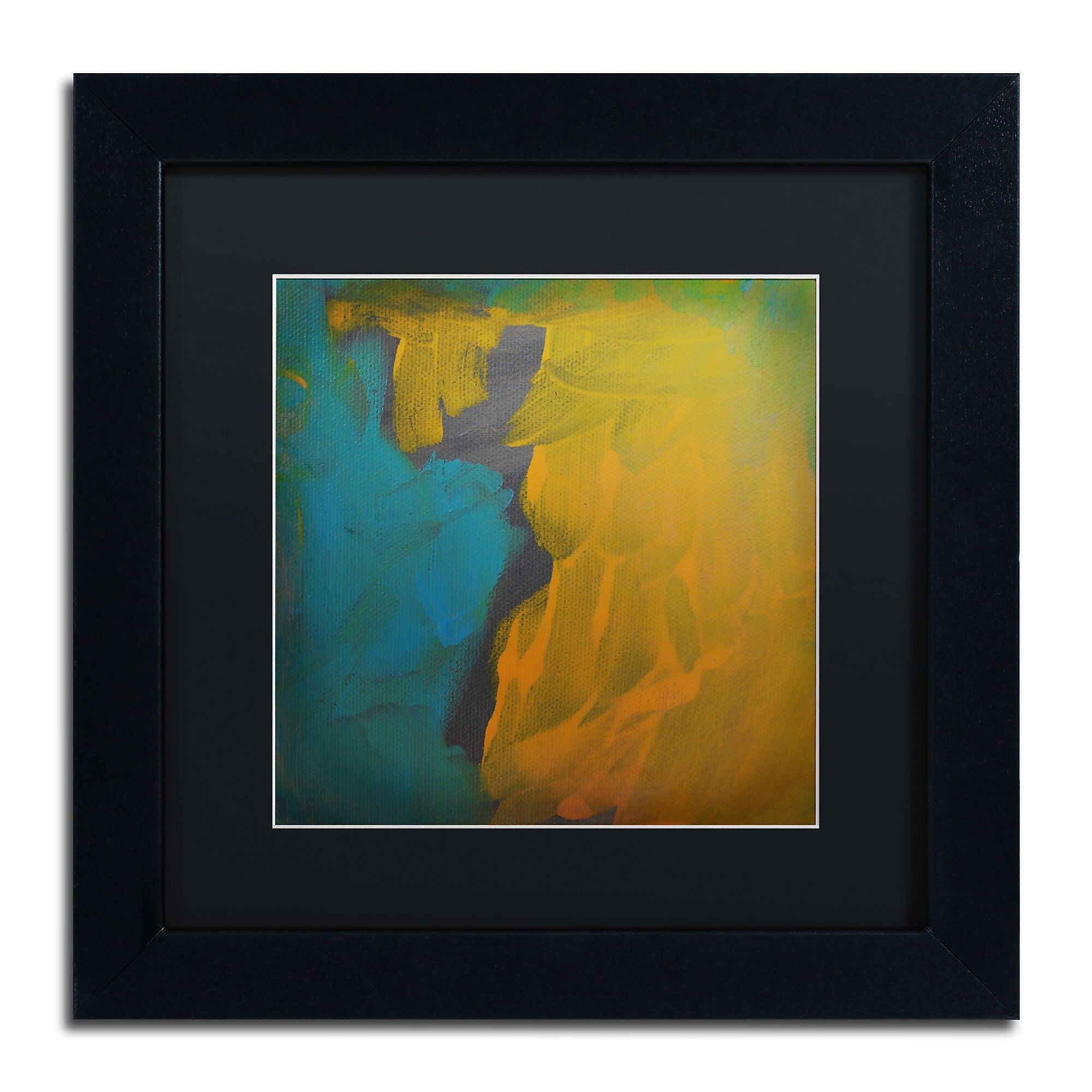 Trademark Fine Art ''Rogue'' by Nicole Dietz 11" x 11" Black Matted Black Frame (ND099-B1111BMF)