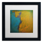 Trademark Fine Art ''Rogue'' by Nicole Dietz 16" x 16" White Matted Black Frame (ND099-B1616MF)