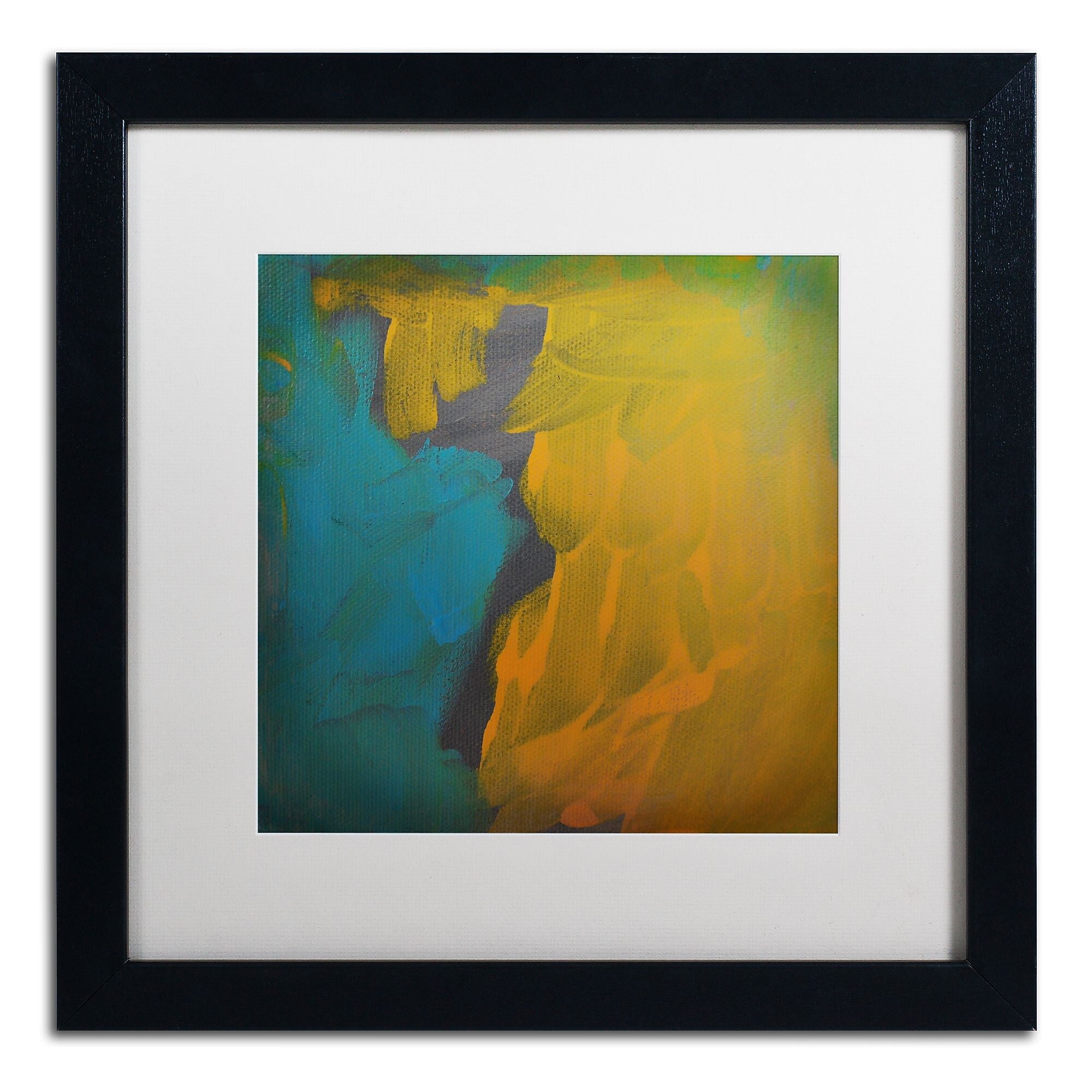 Trademark Fine Art ''Rogue'' by Nicole Dietz 16" x 16" White Matted Black Frame (ND099-B1616MF)