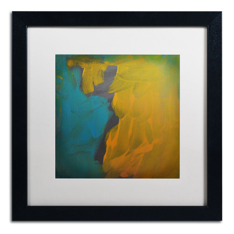 Trademark Fine Art ''Rogue'' by Nicole Dietz 16" x 16" White Matted Black Frame (ND099-B1616MF)