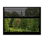 Trademark Fine Art ''Window View St James's Park 2'' by Philippe Hugonnard 24" x 32" Canvas Art (PH0017-C2432GG)