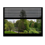 Trademark Fine Art ''Window View London Park 1'' by Philippe Hugonnard 24" x 32" Canvas Art (PH0021-C2432GG)