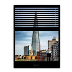 Trademark Fine Art ''Window View The Shard'' by Philippe Hugonnard 24" x 32" Canvas Art (PH0037-C2432GG)