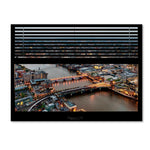 Trademark Fine Art ''Window View London at Dusk 1'' by Philippe Hugonnard 24" x 32" Canvas Art (PH0042-C2432GG)