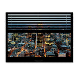 Trademark Fine Art ''Window View London City 1'' by Philippe Hugonnard 24" x 32" Canvas Art (PH0044-C2432GG)