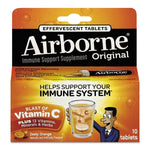 Airborne Immune Support Effervescent Tablet, Orange, 10/bx, 72 Bx/ct