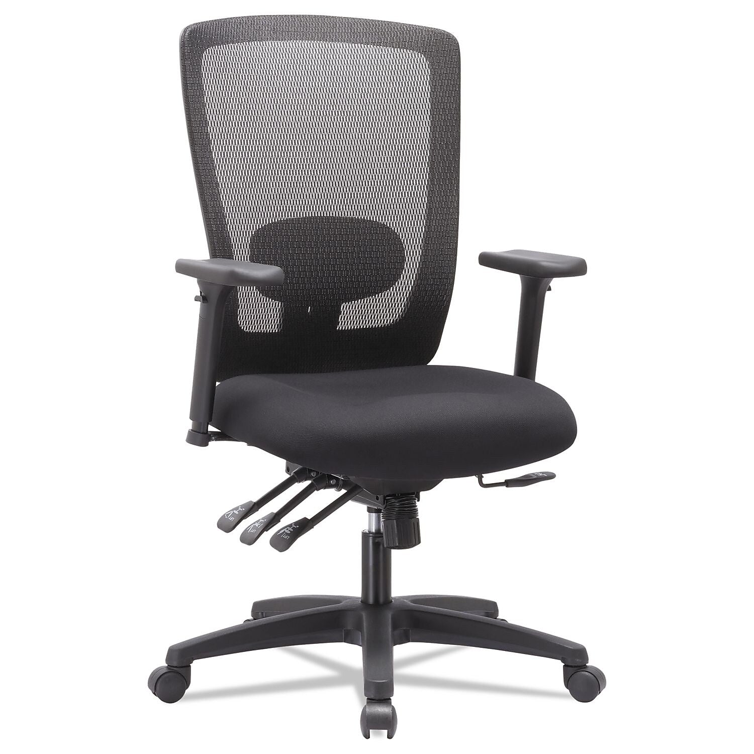 Alera® Mesh Mid-Back Chair w/ Adjustable Arms