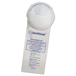 Janitized Vacuum Bag Filter Replacements For Proteam Quartervac Vacuums, 100/carton