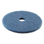 Premiere Floor Pads, Scrubbing, 20" Diameter, Blue 5/Carton (PAD4020BLU)