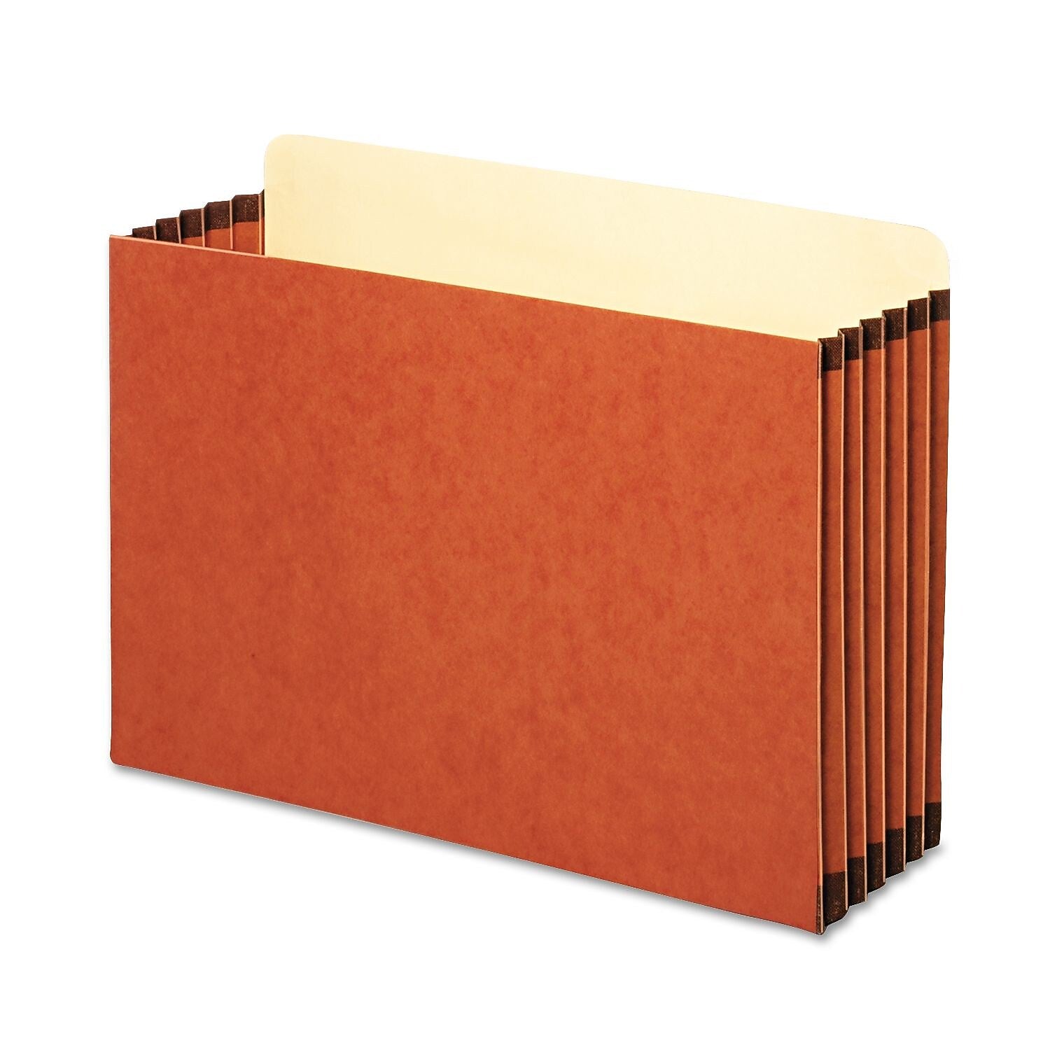 Pendaflex File Cabinet Pockets, Straight Cut, 1 Pocket, Legal, Redrope, 5 1/4" Expansion