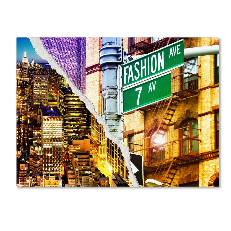 Trademark Fine Art ''Fashion Avenue'' by Philippe Hugonnard 18" x 24" Canvas Art (PH0098-C1824GG)